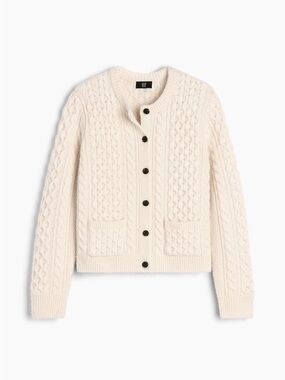 Gap x A.P.C. Wool Cable-Knit Cardigan L Chino NWT
